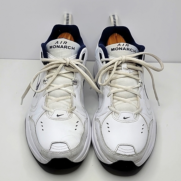Nike | Air Monarch IV white/navy low top sneakers | MENS 11.5 - Picture 2 of 10